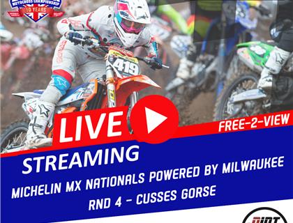DirtWorld-TV – Free2View Live Streaming of Round 4 of the Michelin MX Nationals powered by Milwaukee