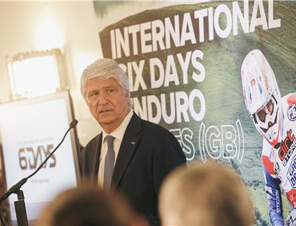 2027 FIM International Six Days Enduro presented at the House of Commons