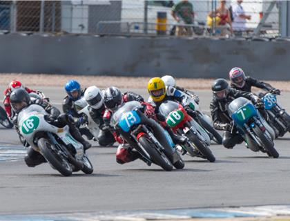 Hundreds of bikes and star names set for Donington Classic Motorcycle Festival