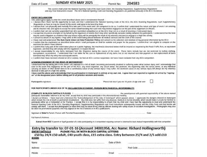 2025 British Flat Track Series – Next Round Announcement