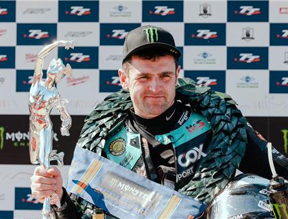 Dunlop Takes First Win of TT In Monster Energy Supersport TT Race 1