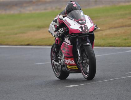 A double for the lady at Mallory Park