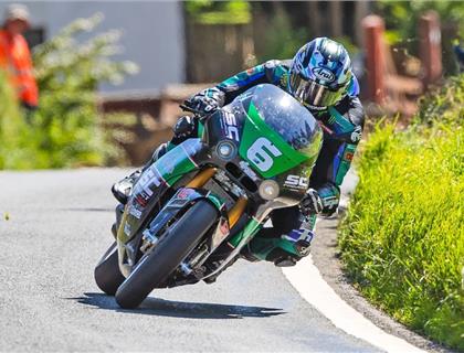 Michael Dunlop Wins Entire Cover Supertwin TT Race 2