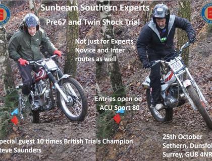 Sunbeam Southern Experts Pre67 & Twinshock Trial