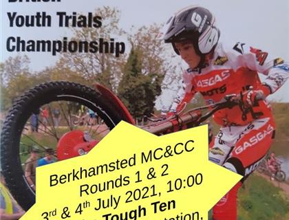 ACU Belle Trailers British Solo Youth A/B/C/D Trials Championship, Rounds 1 & 2, The Tough Ten