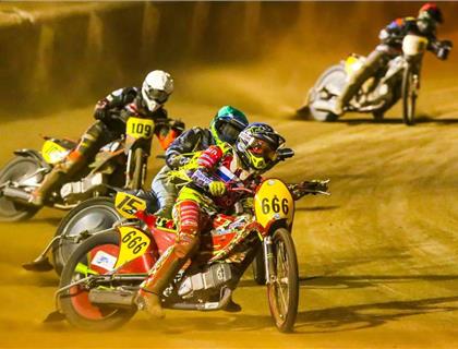 Victory for Hummel as Harris finishes third in Morizès! 2023 FIM Long Track World Championship Roun
