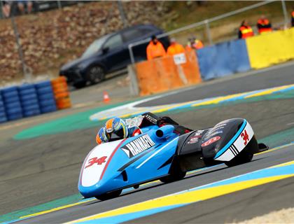 Sam Christie – from novice passenger to FIM Sidecar Rider World Champion
