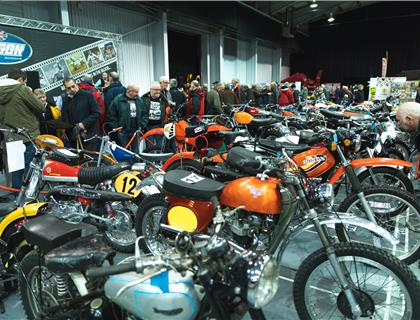 Classic Dirt Bike Show Hosts Four Decades of Stunning Bikes