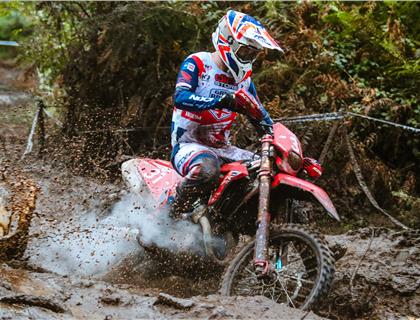 Steve Holcombe tops the timesheets at ISDE Day 2