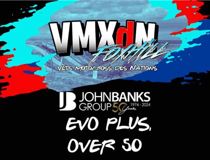 Step back in time, with the Evo plus over 50’s at VMXdN