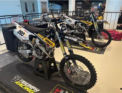 Kawasaki and Triumph both back Arenacross World Tour Finals