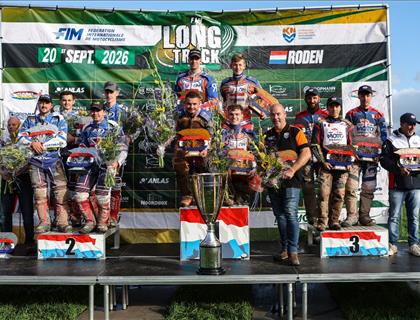 Great Britain Take Silver After Impressive FIM Long Track of Nations Title Defence