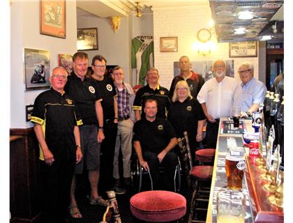 Queens Hotel, Laxey Cheque Presentation