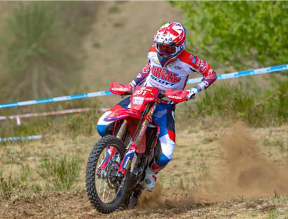 It’s a second place and two thirds for Team GB on Carbon Comps ISDE Day One