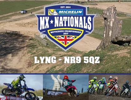 Michelin MX Nationals Motocross Championship Heads to Lyng on the 6th and 7th May