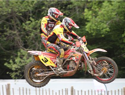 Mixed Weekend at Kegums Sidecarcross GP for British Teams