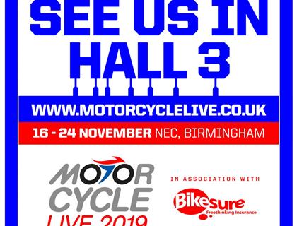 Visit the ACU at Motorcycle Live