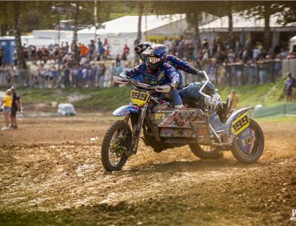 Wilkinson & Millard fourth in Rudersberg! 2023 FIM Sidecarcross World Championship Round 13 – Report