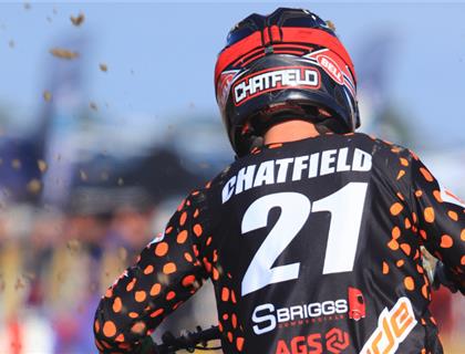 Chatfield lining up for S.Briggs at VMXdN