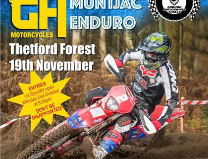 GH Motorcycles and G&B Finch Muntjac Enduro – 19 November 2023