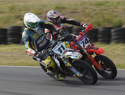 Todd Blazes to Five out of Six Wins at Round One of the British Supermoto Championship