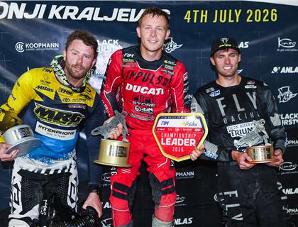 Neave ties FIM Flat Track World Championship lead in Croatia