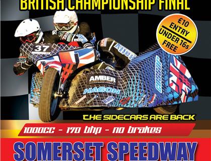 The Monster 1000cc Sidecars are Heading to Somerset This Friday