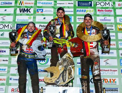 Hummel retains European Grass Track title ahead of Harris and Appleton on wet Wertle weekend – Race 