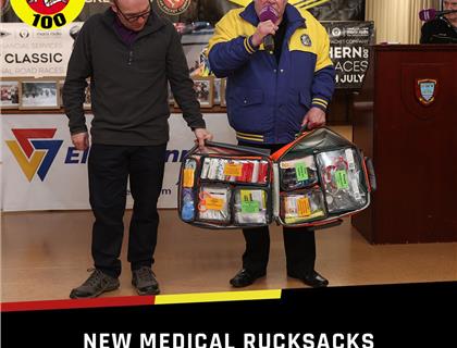 New Medical Rucksacks for Billown Course