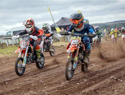 National Warm up Motocross meeting at Sherwood