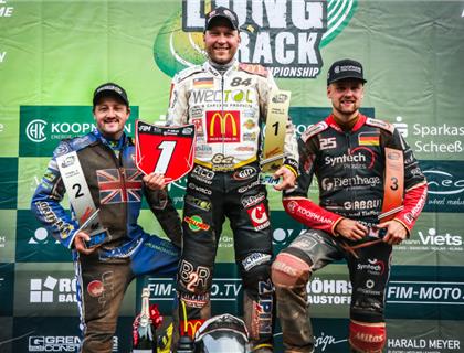 Harris second as Smolinski rules at home! 2024 FIM Long Track World Championship Round 3