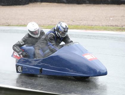Round 2 of the FSRA Lane Building Services Pre-injection Sidecar Championship at Oulton Park