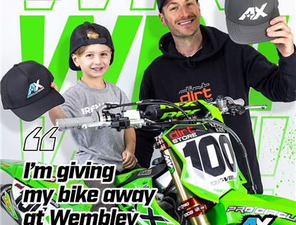Be There at Wembley to Win Tommy Searle's Bike!