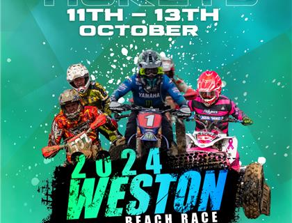 Get Prepared: Weston Beach Race Tickets available from 1st December!