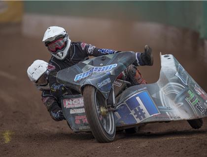 Great Action Continues at the ACU British Sidecar Speedway Championship