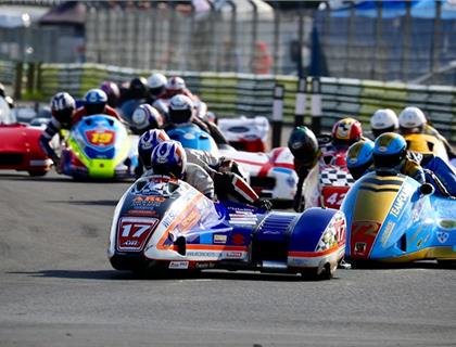 ACU / F.S.R.A. British F2 Sidecar Championship Report from Croft