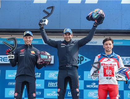 Bou and Rabino complete their domination of TrialGP of Great Britain