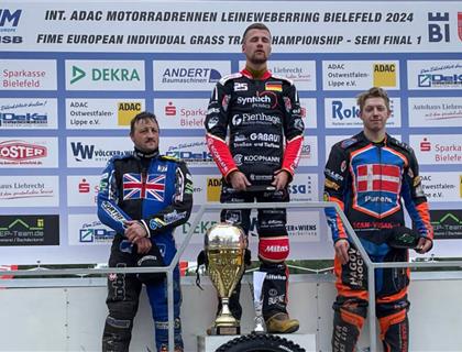 Harris and the Brits shine in European Grass Track Championship Semi Final 1