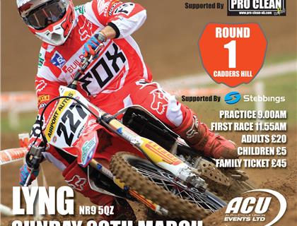 Round one of the Maxxis ready to let loose at Lyng!