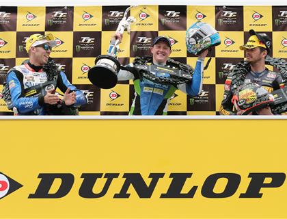 Harrison Wins Dramatic Dunlop Senior TT Race