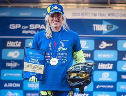 Bristow and Peace take TrialGP Women and Trial2 crowns as series signs off at Ripoll