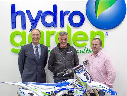 Hydrogarden announces win a bike competition in association with the Weston Beach Race