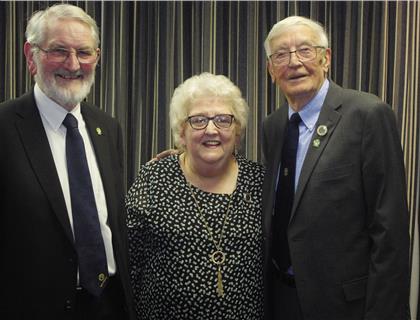 Wyn Evans MBE Becomes Manx Motor Cycle Club Hon Vice President