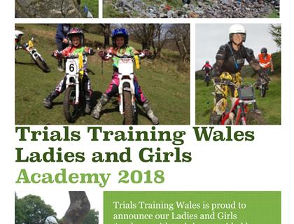 Trials Training Wales Ladies and Girls Academy 2018