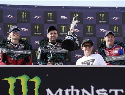 Dunlop Makes History in Monster Energy Supersport TT Race 1