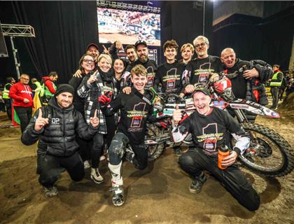Ashton Brightmore shines his way to 2024 SuperEnduro Junior World title