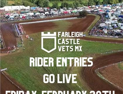 Farleigh Castle Vets MX - Entries