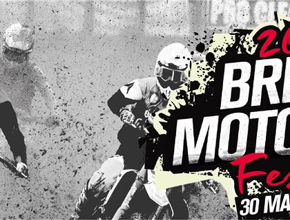 Kuberg Electric Bike Try Out Area at the British Motocross Festival