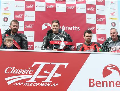 Josh Brookes takes first TT Course win with Bennetts Senior Classic TT Race victory