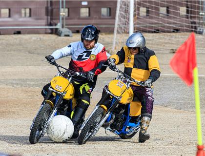 ACU Advice Helped to Bring Motoball to Brooklands
